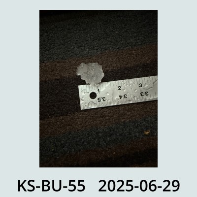 Hail Obs Photo