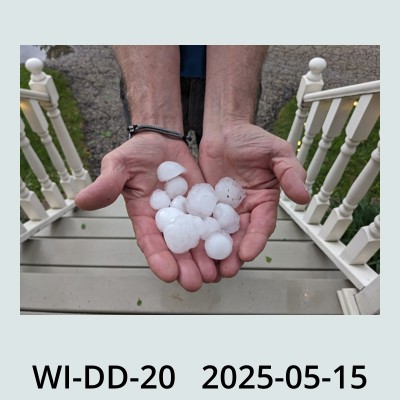 Hail Obs Photo