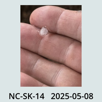 Hail Obs Photo