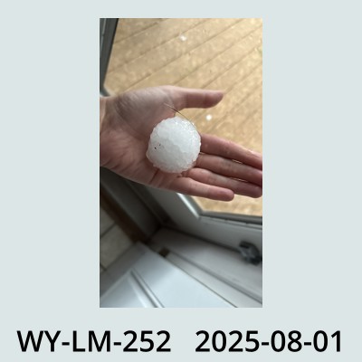 Hail Obs Photo
