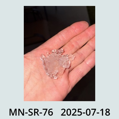 Hail Obs Photo