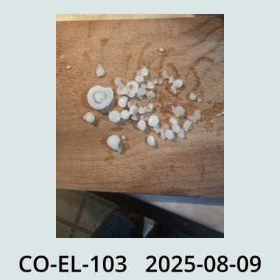 Hail Obs Photo