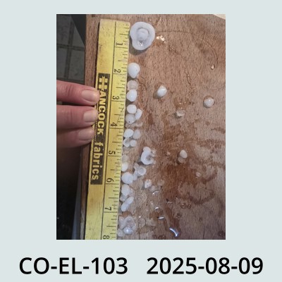 Hail Obs Photo