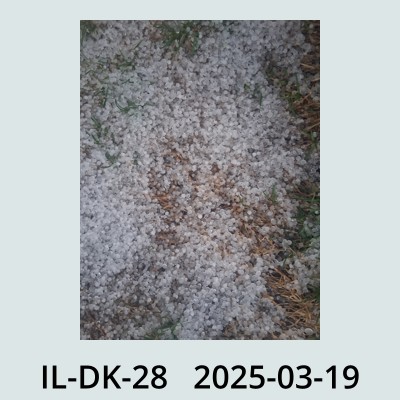 Hail Obs Photo