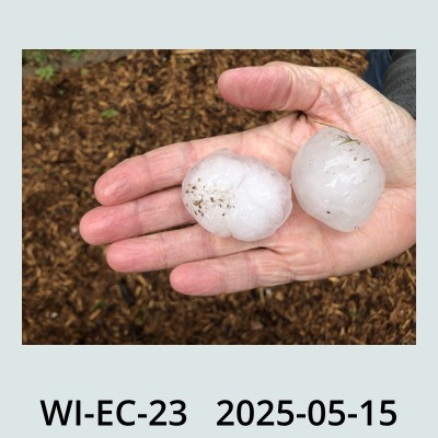 Hail Obs Photo