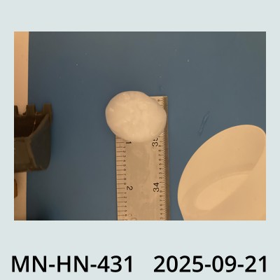 Hail Obs Photo