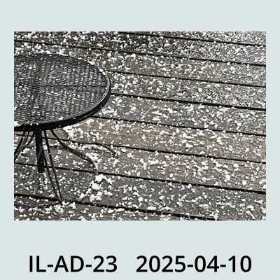 Hail Obs Photo