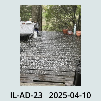 Hail Obs Photo