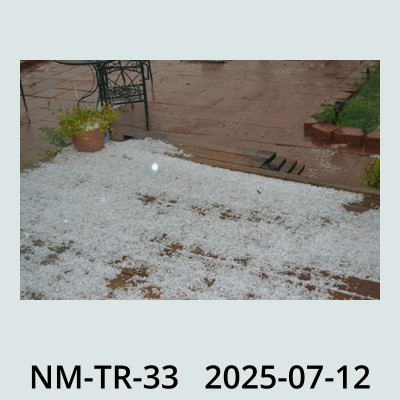 Hail Obs Photo