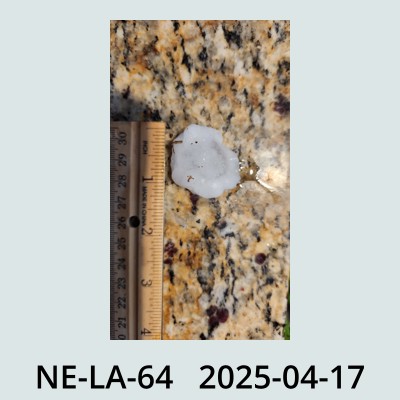 Hail Obs Photo