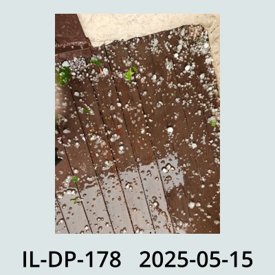 Hail Obs Photo