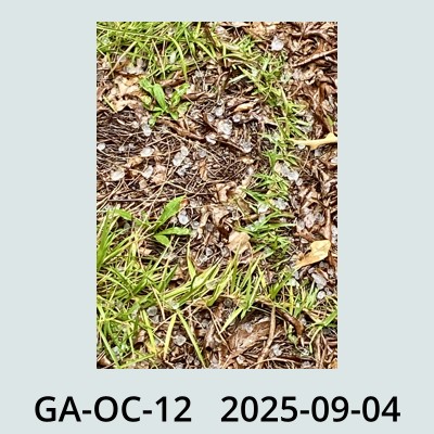 Hail Obs Photo