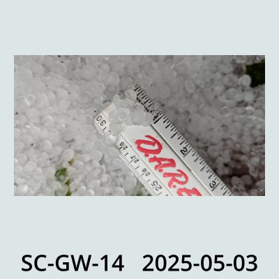 Hail Obs Photo