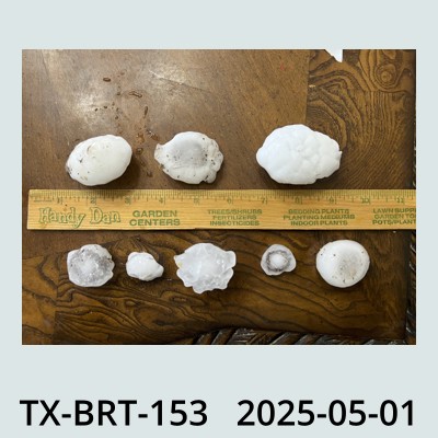 Hail Obs Photo