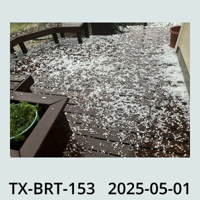 Hail Obs Photo