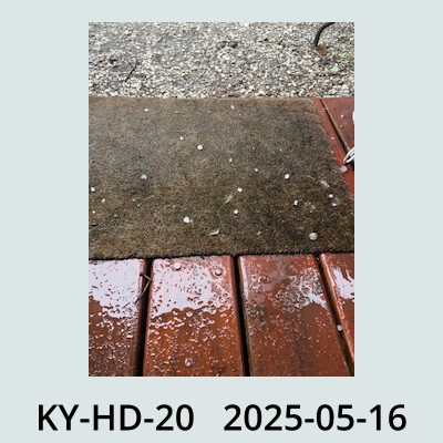 Hail Obs Photo