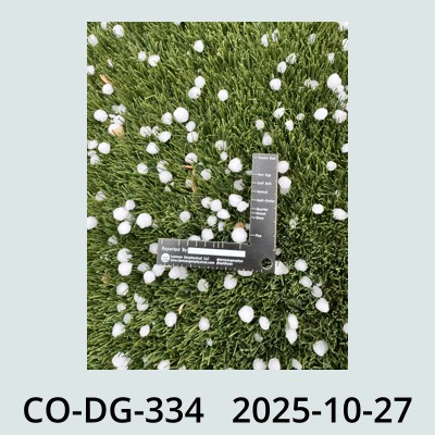 Hail Obs Photo
