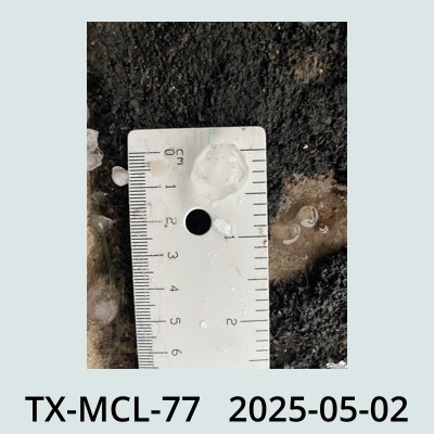 Hail Obs Photo