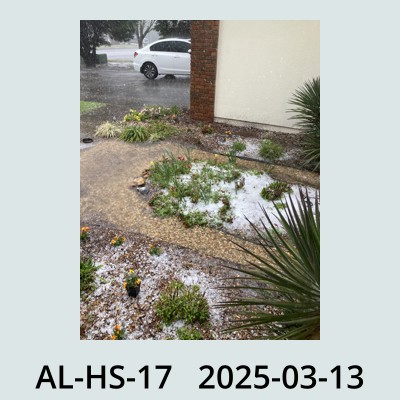 Hail Obs Photo