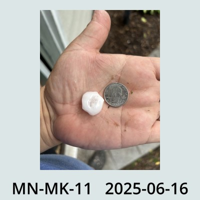 Hail Obs Photo