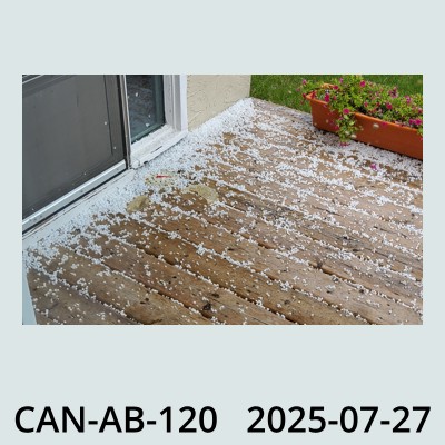 Hail Obs Photo