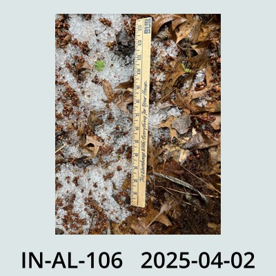Hail Obs Photo