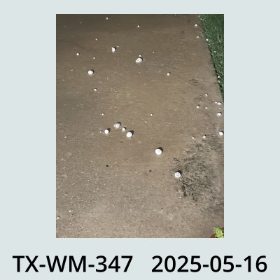 Hail Obs Photo