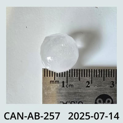 Hail Obs Photo