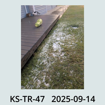 Hail Obs Photo