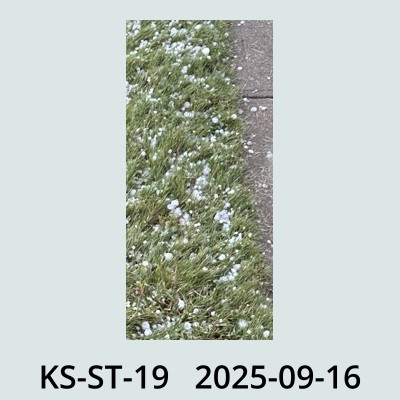Hail Obs Photo