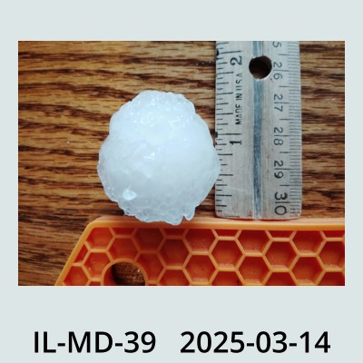 Hail Obs Photo