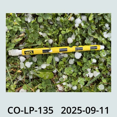 Hail Obs Photo