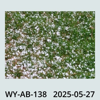 Hail Obs Photo