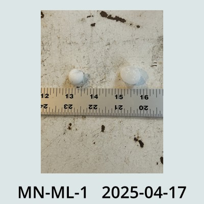 Hail Obs Photo