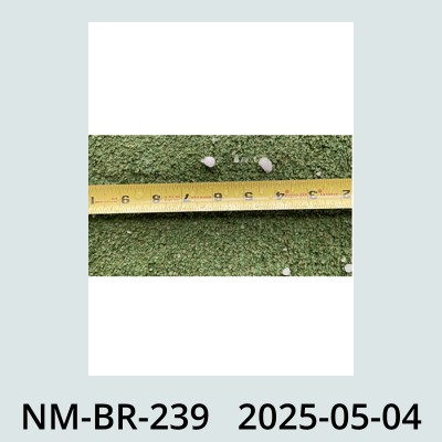 Hail Obs Photo