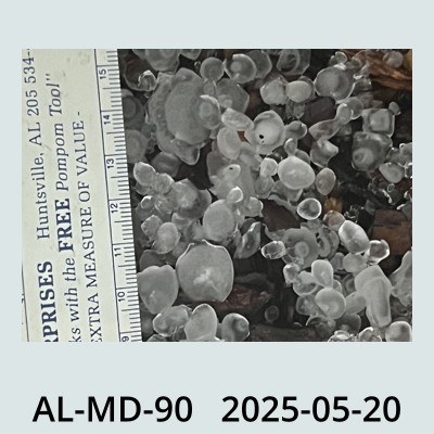 Hail Obs Photo