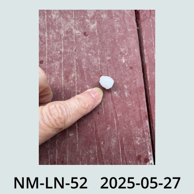 Hail Obs Photo