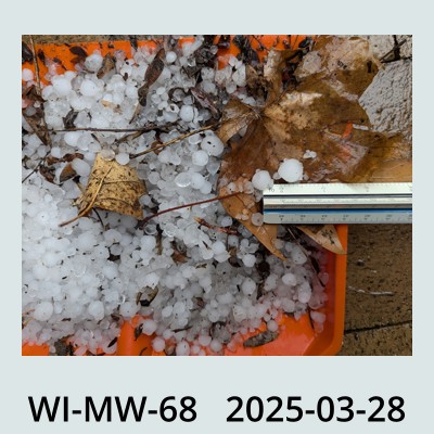 Hail Obs Photo