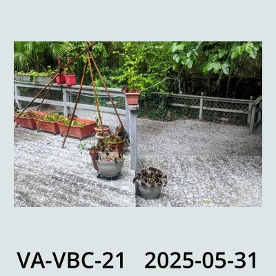 Hail Obs Photo