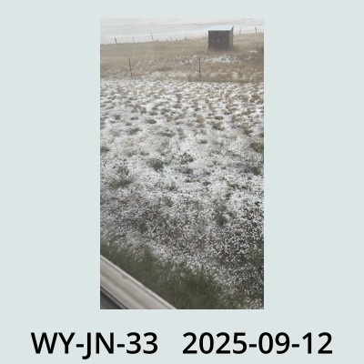 Hail Obs Photo