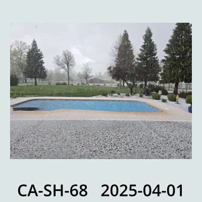 Hail Obs Photo