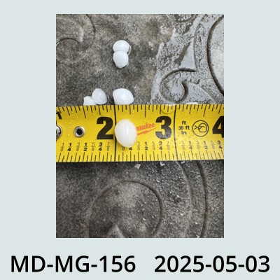 Hail Obs Photo