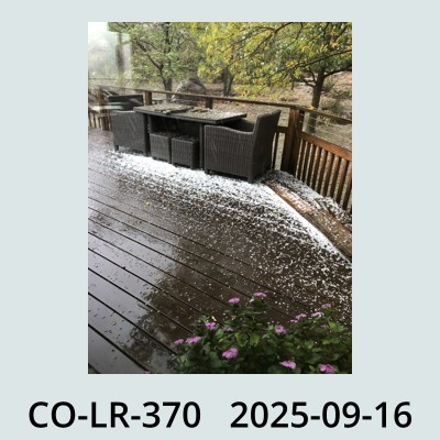 Hail Obs Photo