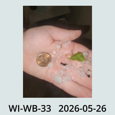 Hail Obs Photo