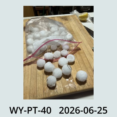 Hail Obs Photo