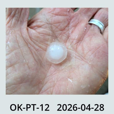 Hail Obs Photo