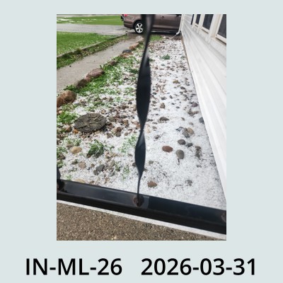 Hail Obs Photo