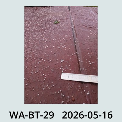 Hail Obs Photo