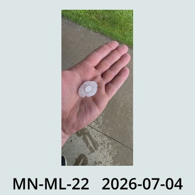 Hail Obs Photo