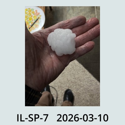 Hail Obs Photo